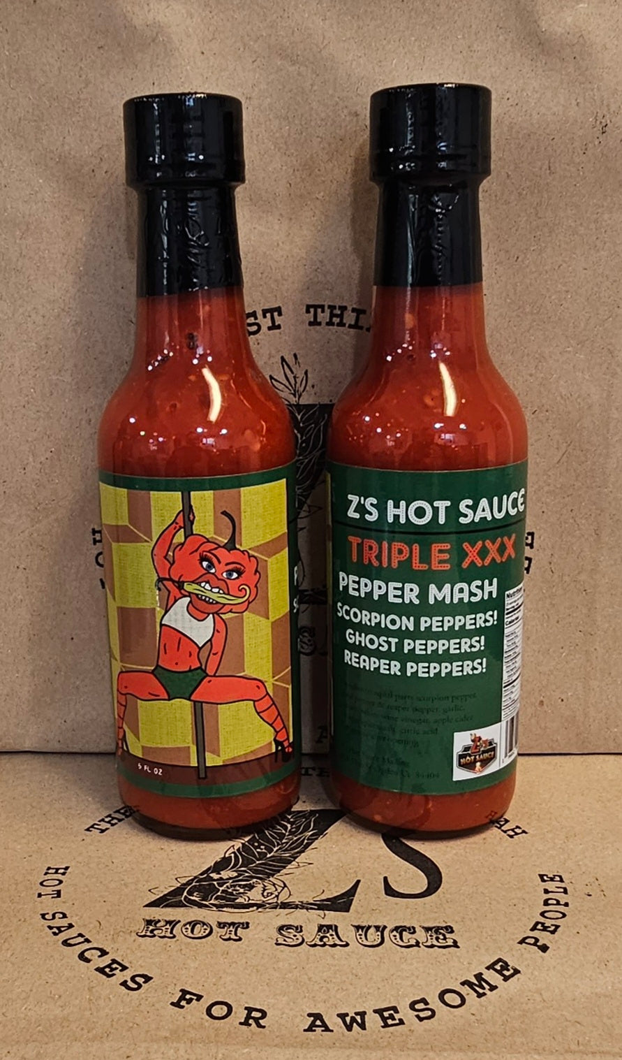 scorpion pepper hot sauce