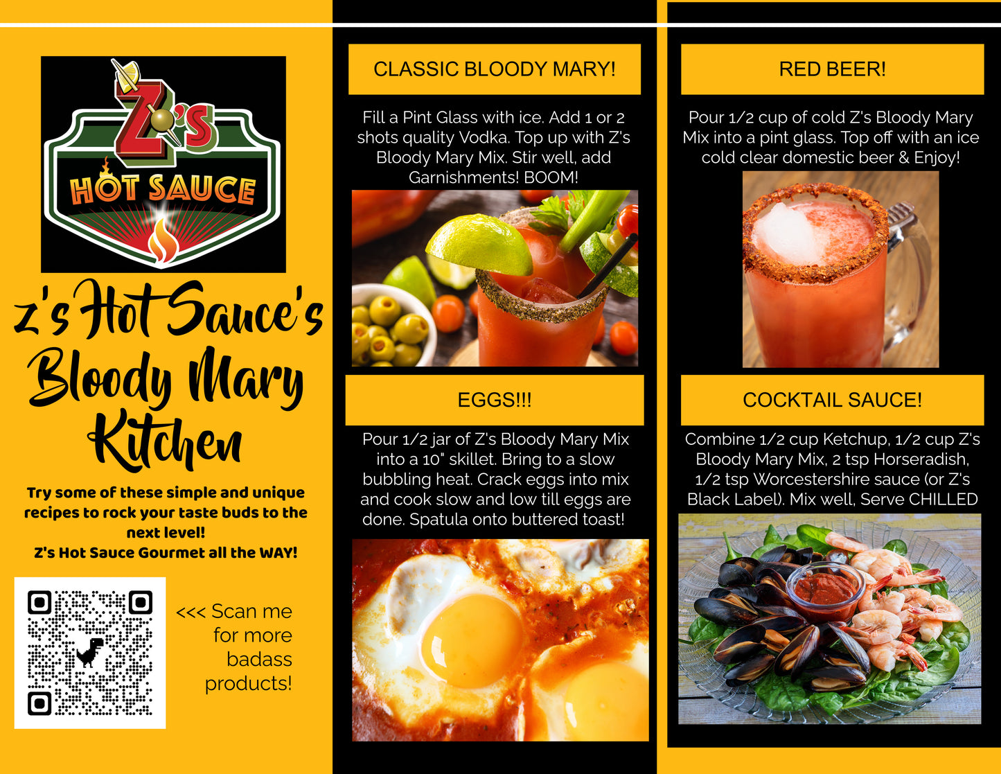 Many ways to enjoy Z's Bloody Mixer