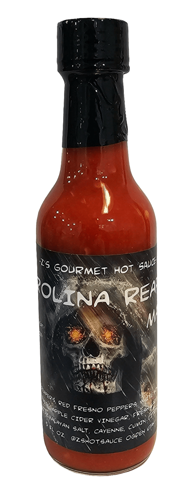 Reaper and Red Fresno Pepper Mash - Z's Hot Sauce
