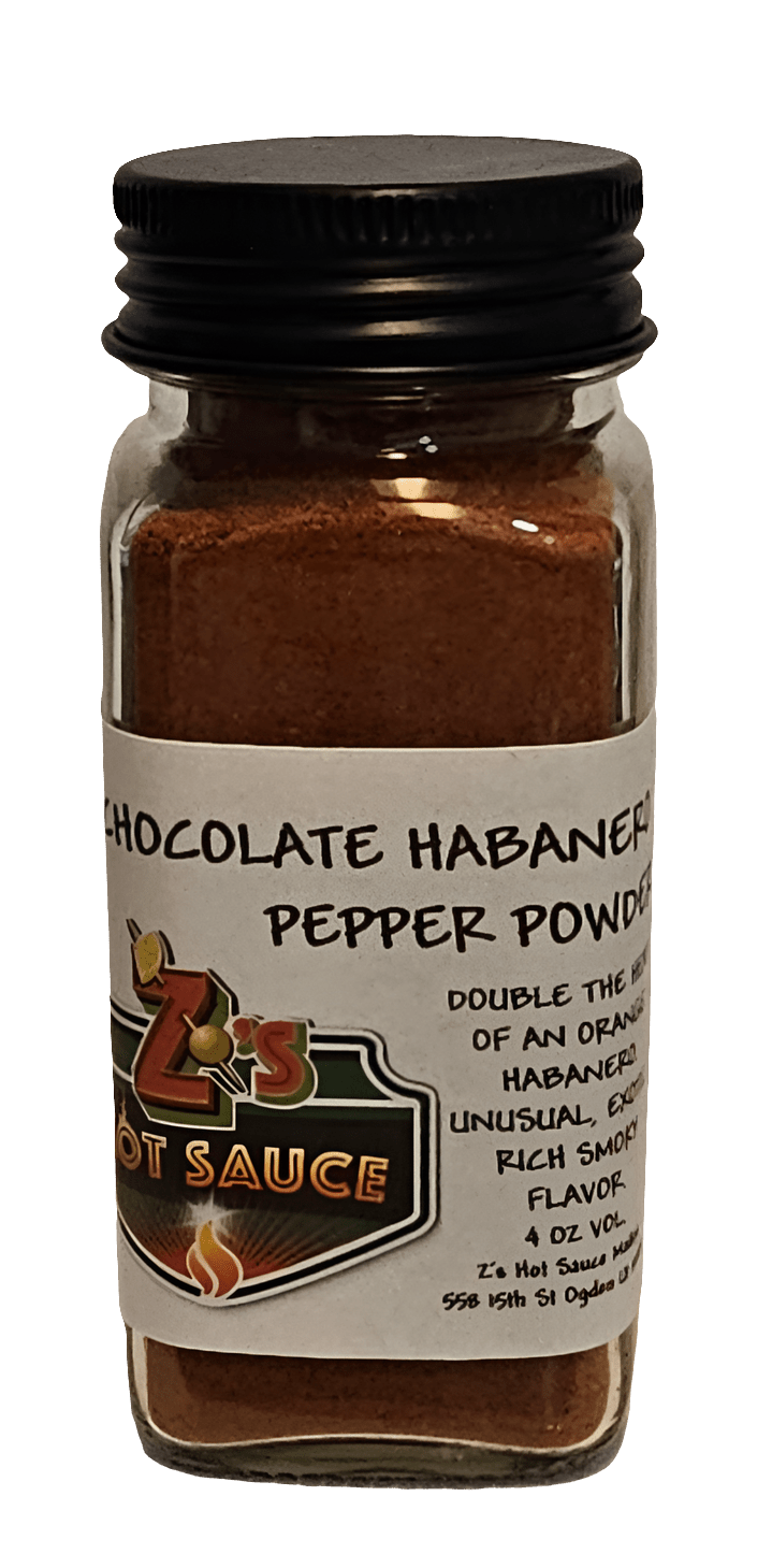 Chocolate Habanero Pepper Powder - Z's Hot Sauce