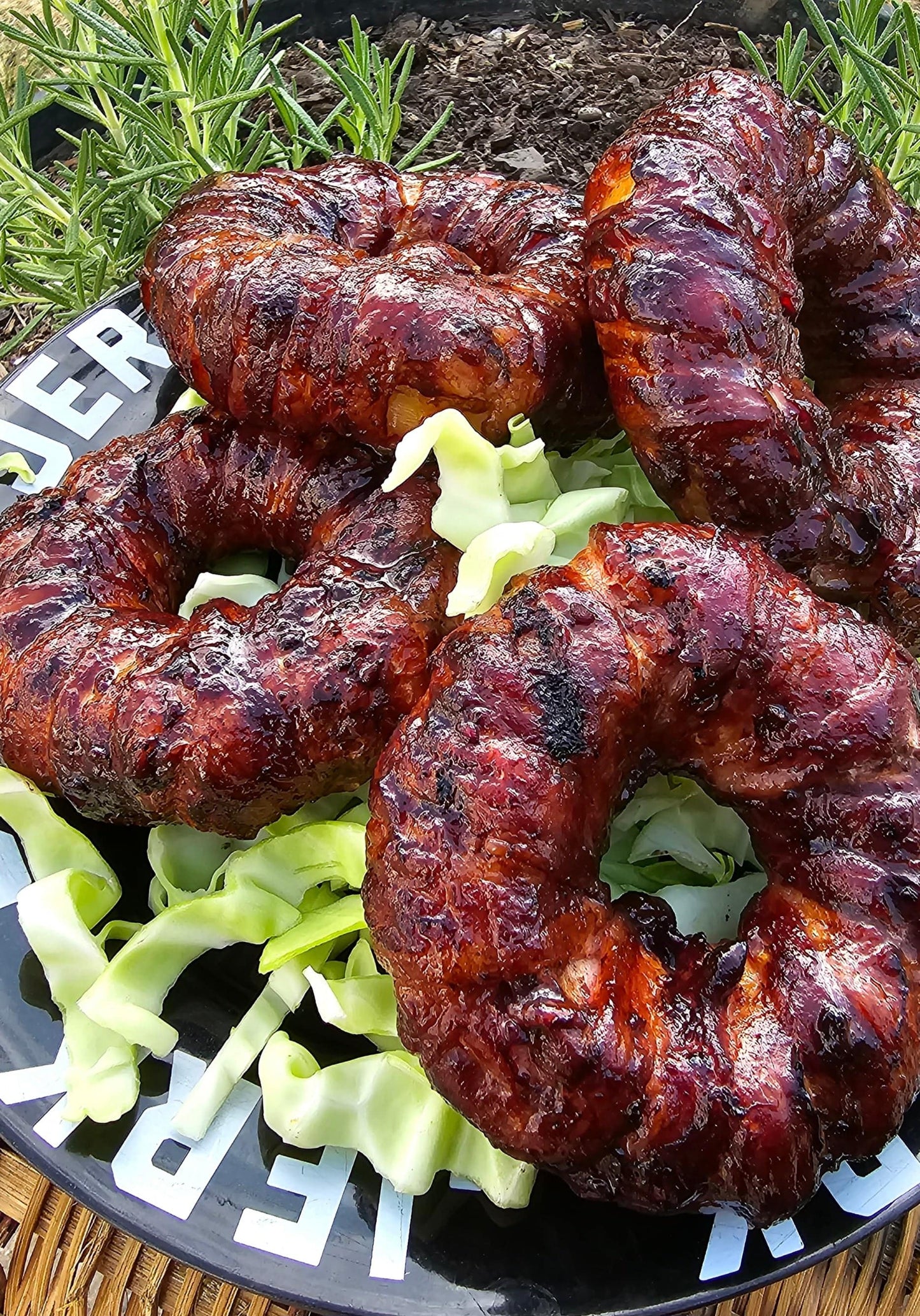 We made Meat Donuts using our Smoked Seasoning.