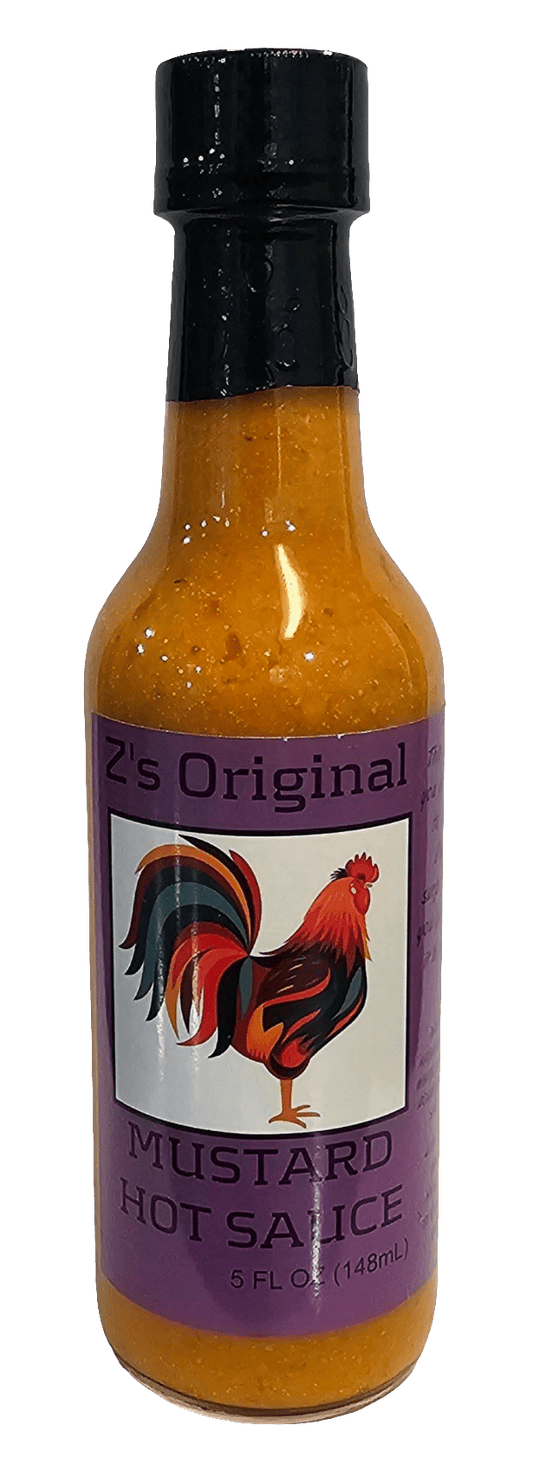 Spicy Mustard Hot Sauce - Z's Hot Sauce