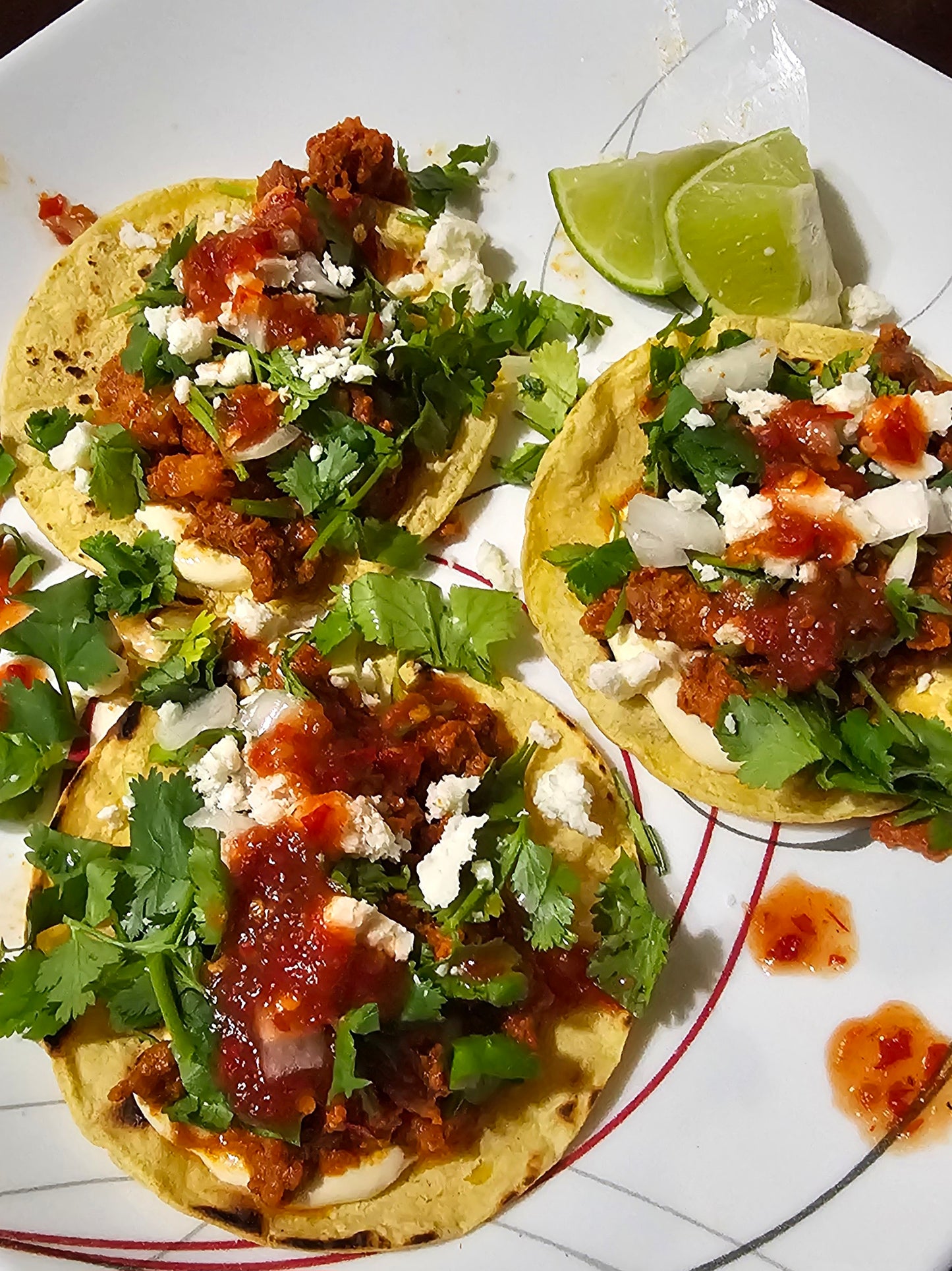 HOME-MADE Street Tacos with Barrel Aged Pepper Sauce