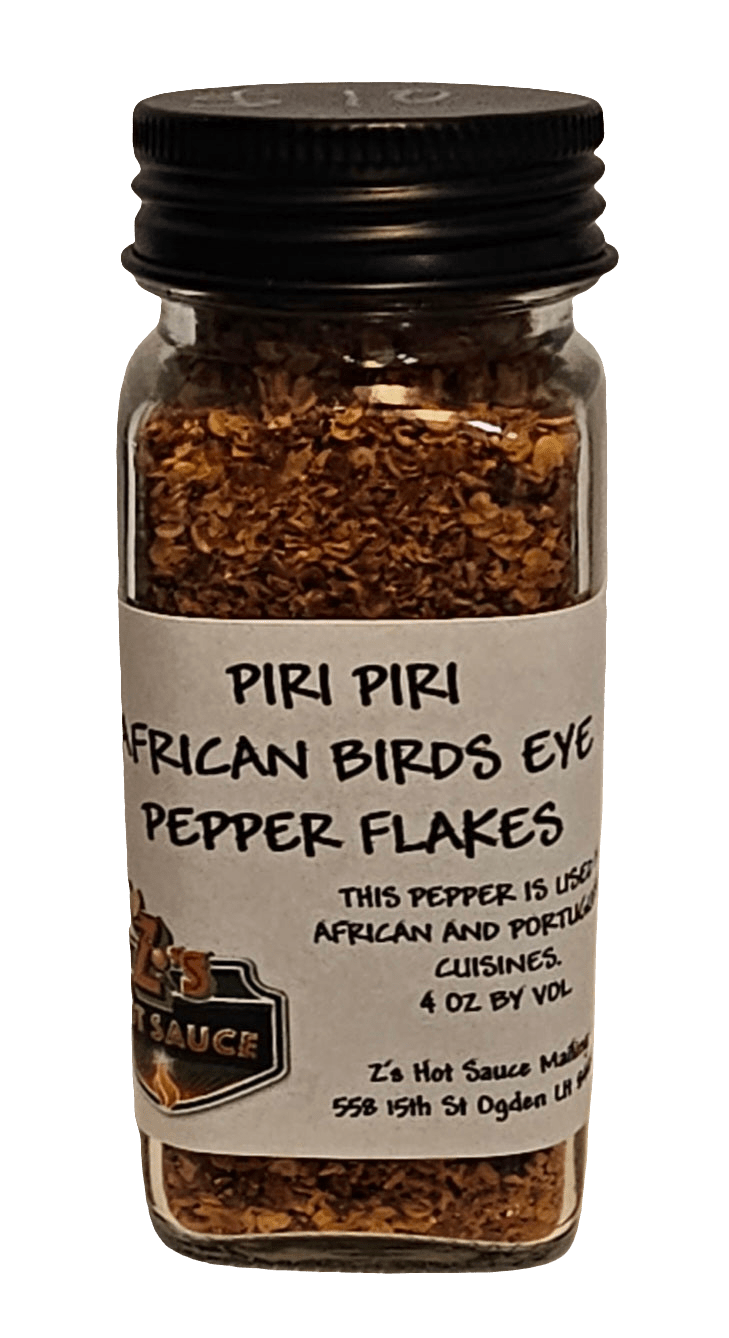 Piri-Piri African Birds Eye Pepper Flakes - Z's Hot Sauce