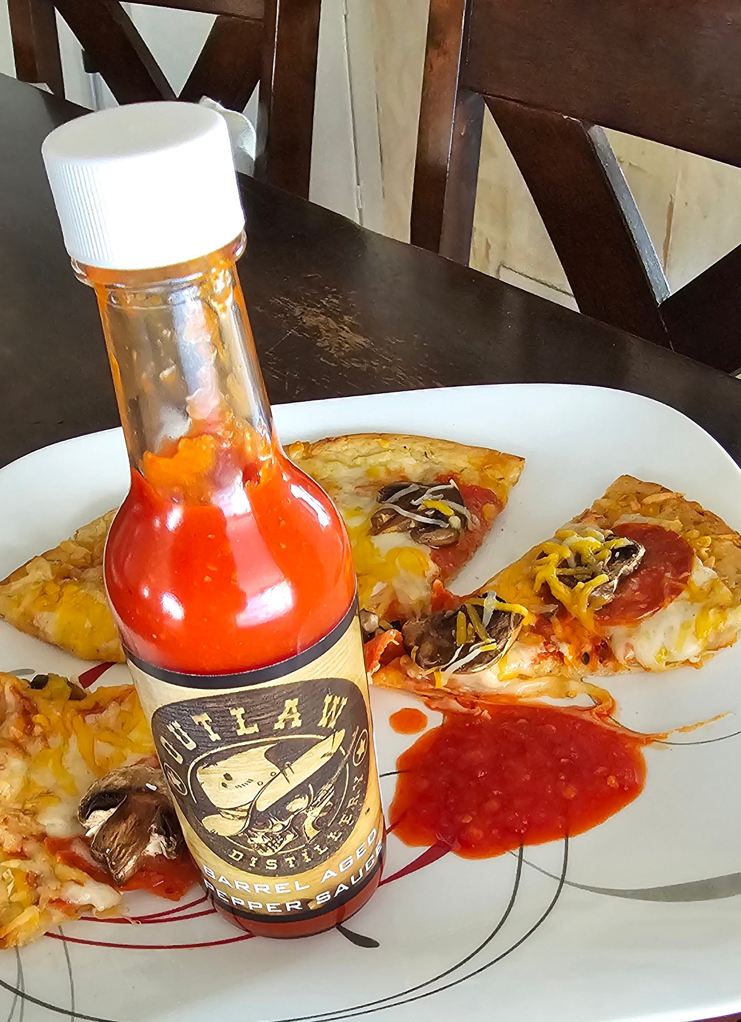 Barrel Aged Red Bourbon Whiskey Pepper Sauce