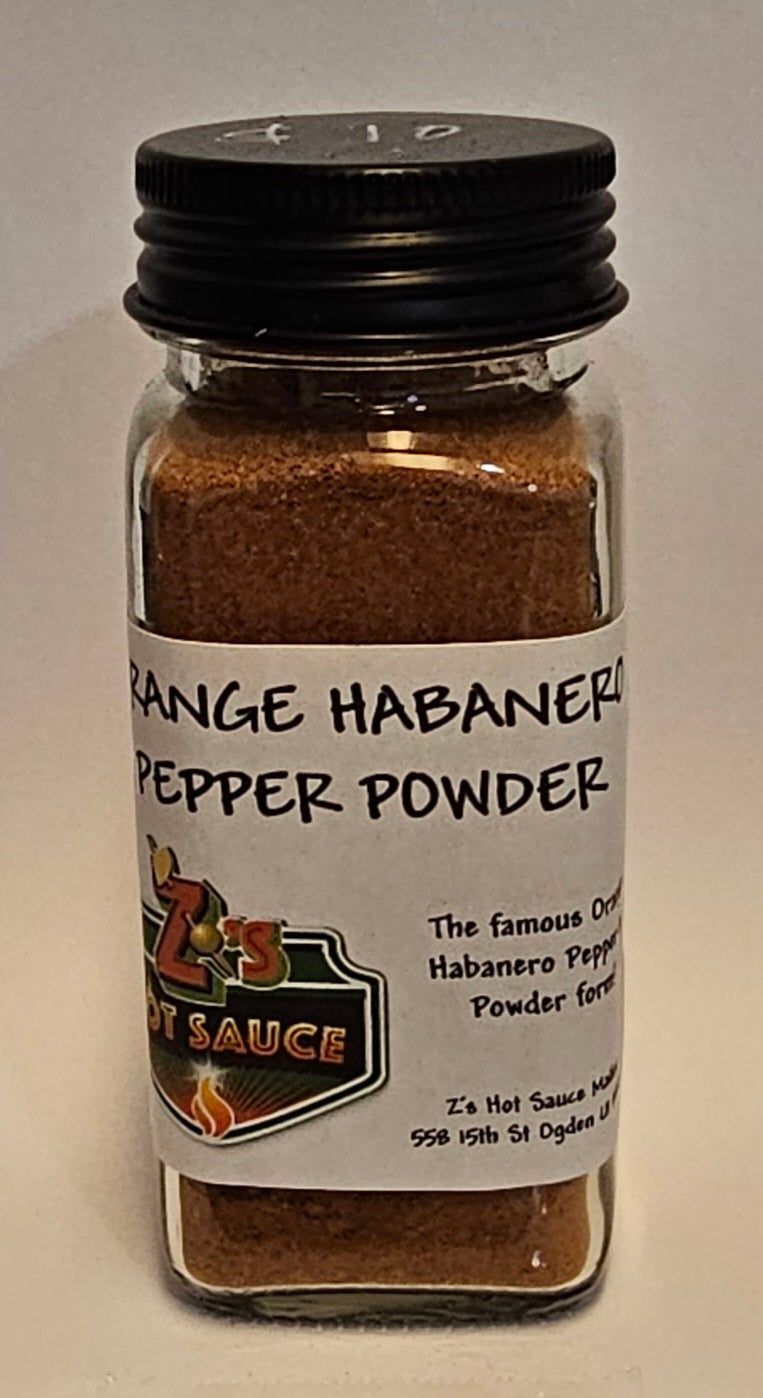 Orange Habanero Pepper Powder.