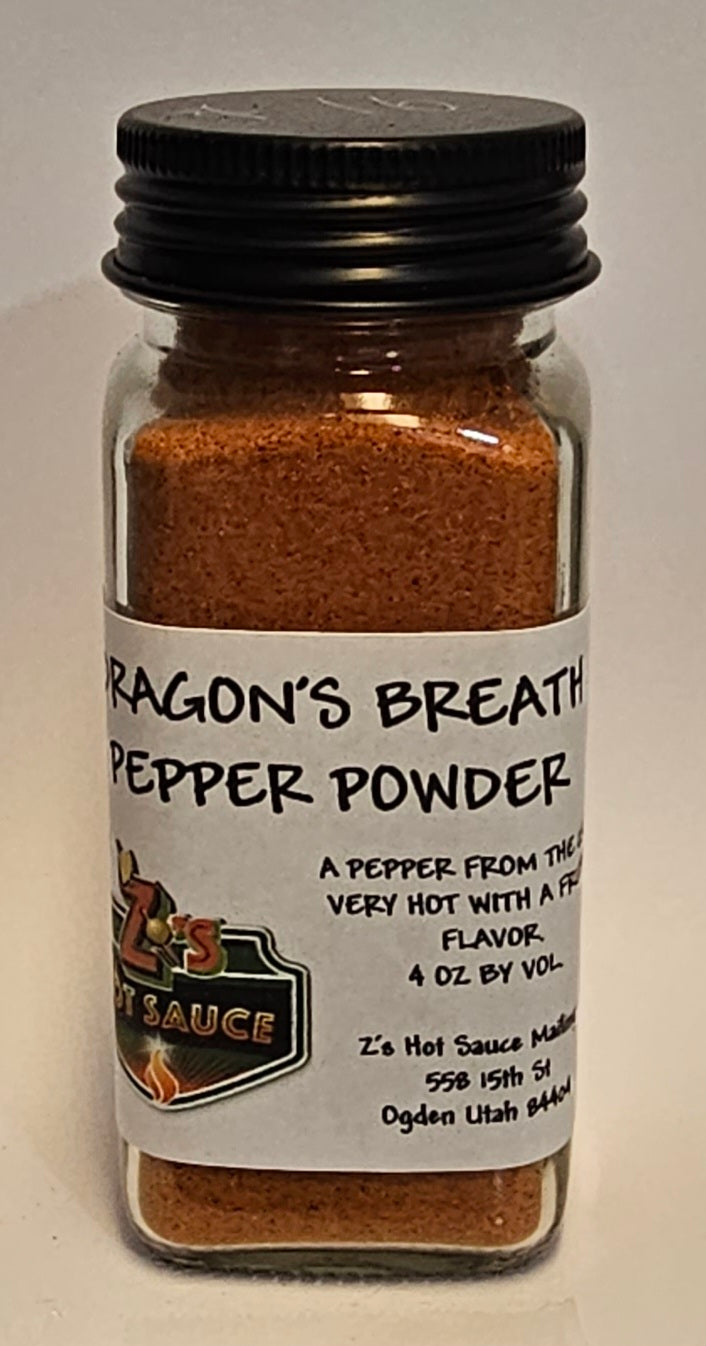 Dragon's Breath Pepper Powder.