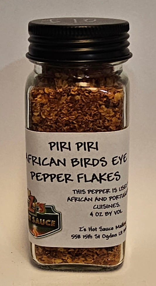 Piri-Piri African Birds Eye Pepper Flakes.