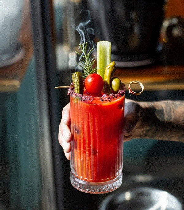 Bloody Mary Mix Spicy Roasted Blend Award Winning Thick Rich Flavor - Z's Hot Sauce