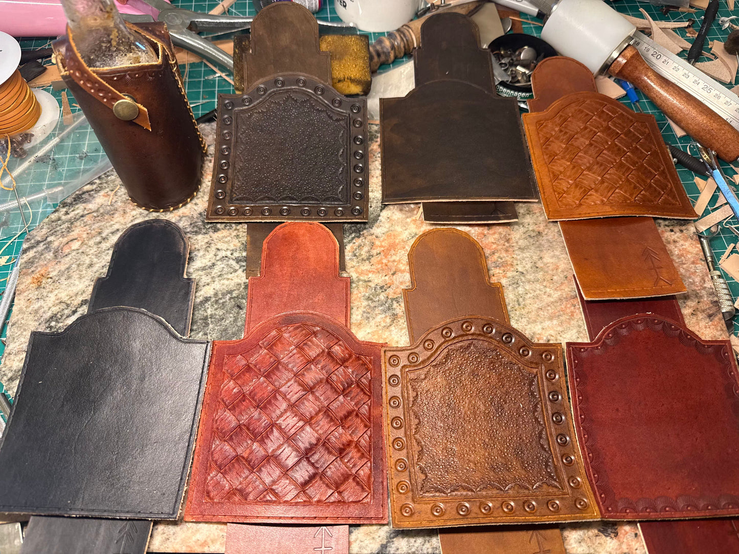 100% Handmade Leather Holster!