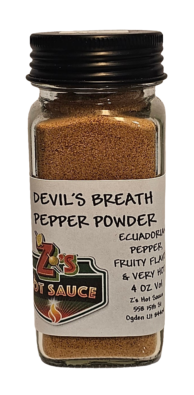 Devil's Breath Pepper Powder - Z's Hot Sauce