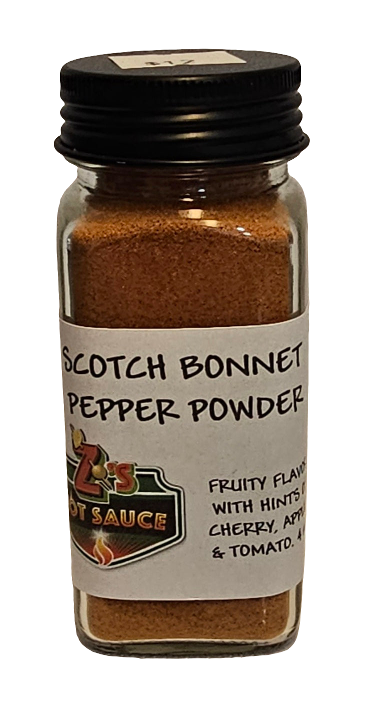 Scotch Bonnet Pepper Powder - Z's Hot Sauce