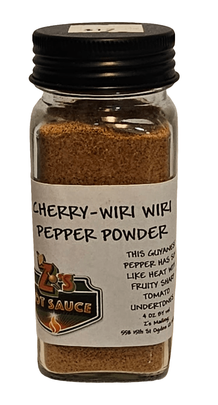 Cherry Wiri Wiri Pepper Powder - Z's Hot Sauce