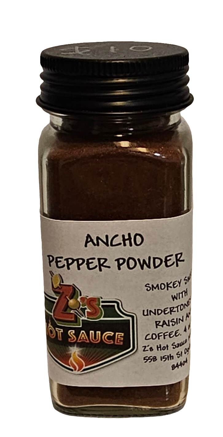 Ancho Pepper!
Smokey sweet with undertones of raisin and coffee.
