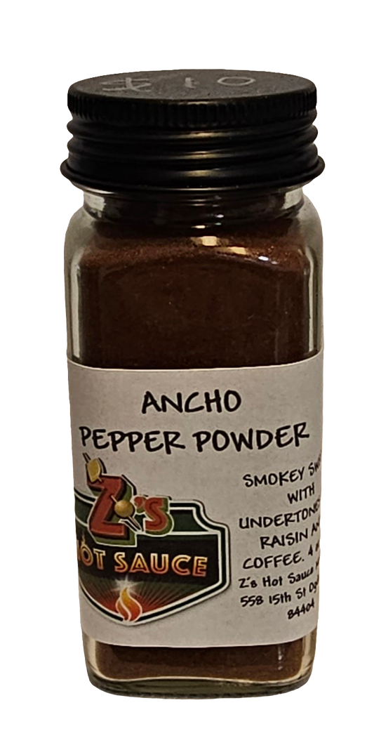 Ancho Pepper!
Smokey sweet with undertones of raisin and coffee.
