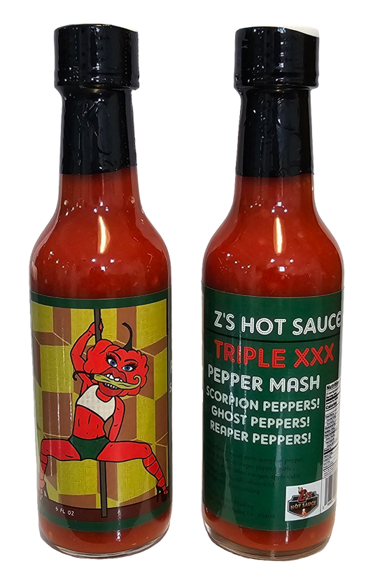 Our very popular, very hot with excellent flavor HOT Sauce. We grow alot of our own produce and peppers!