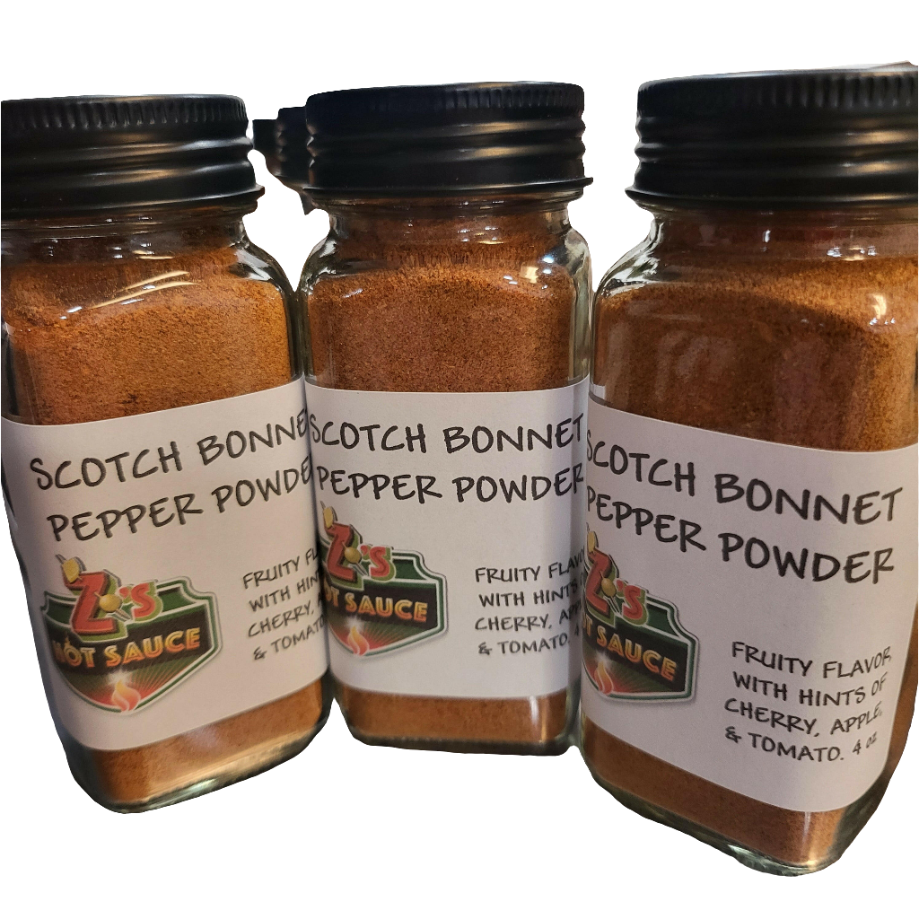 Scotch Bonnet Pepper Powder - Z's Hot Sauce