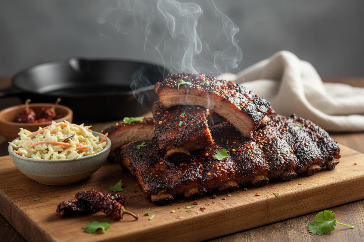 BBQ Ribs with Chipotle Morita