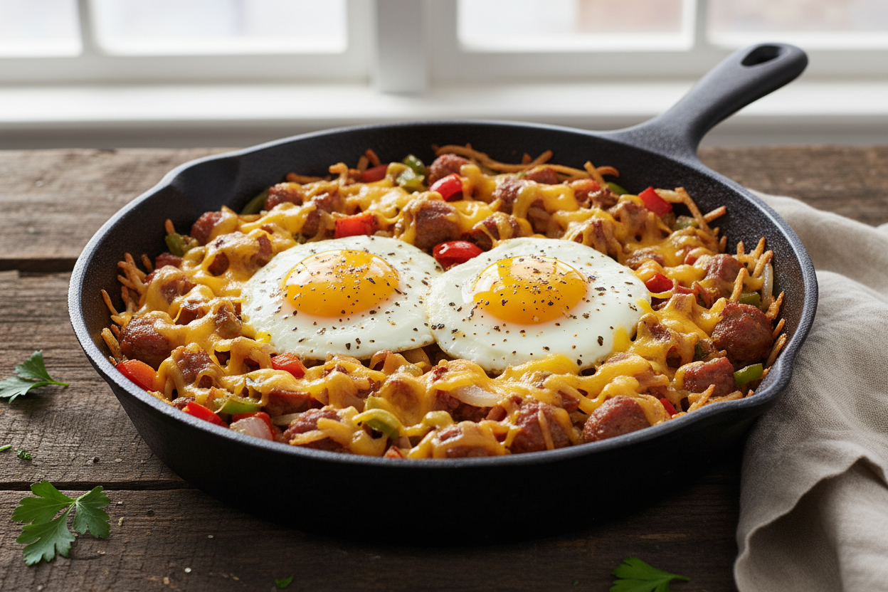 Breakfast Skillet with Smoked Season All