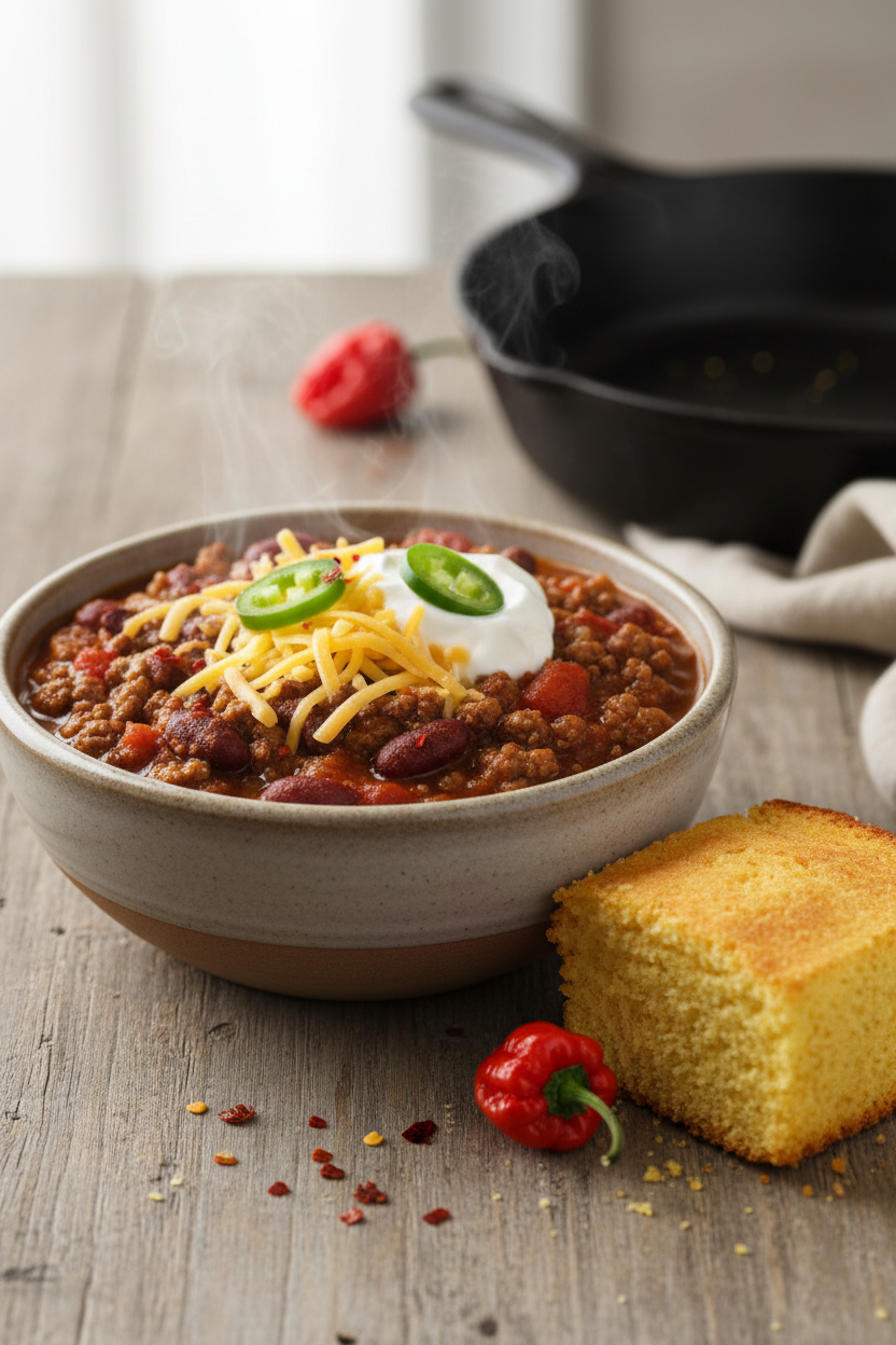Carolina Reaper Beef Chili