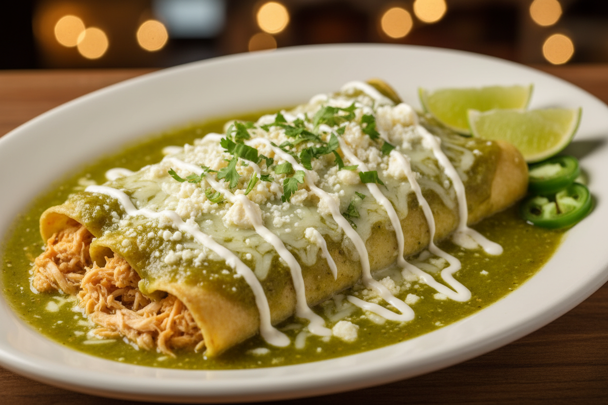 Chicken Enchiladas Verdes