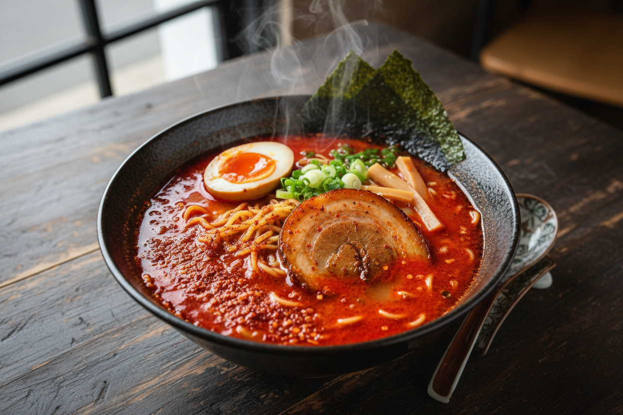 Extreme Spicy Ramen with Carolina Reaper