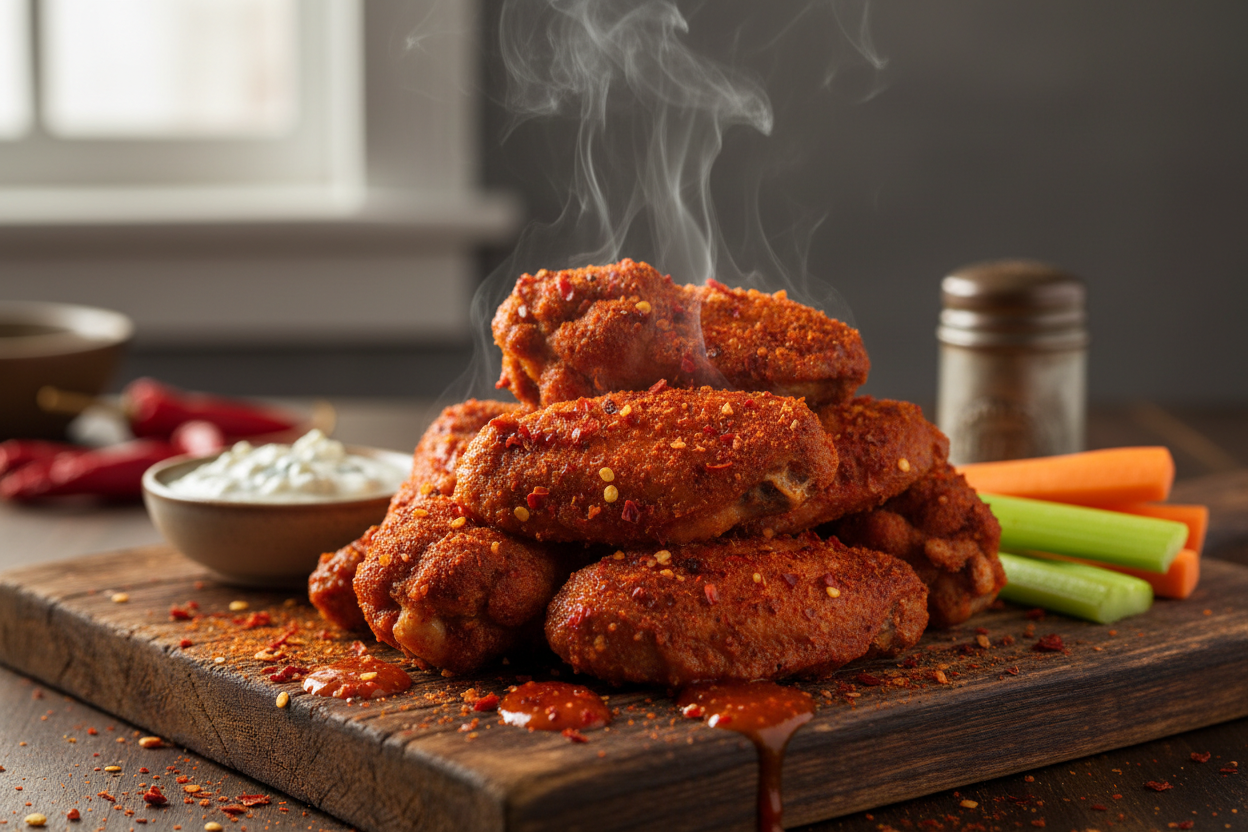 Extreme Spicy Wings with Devil's Breath