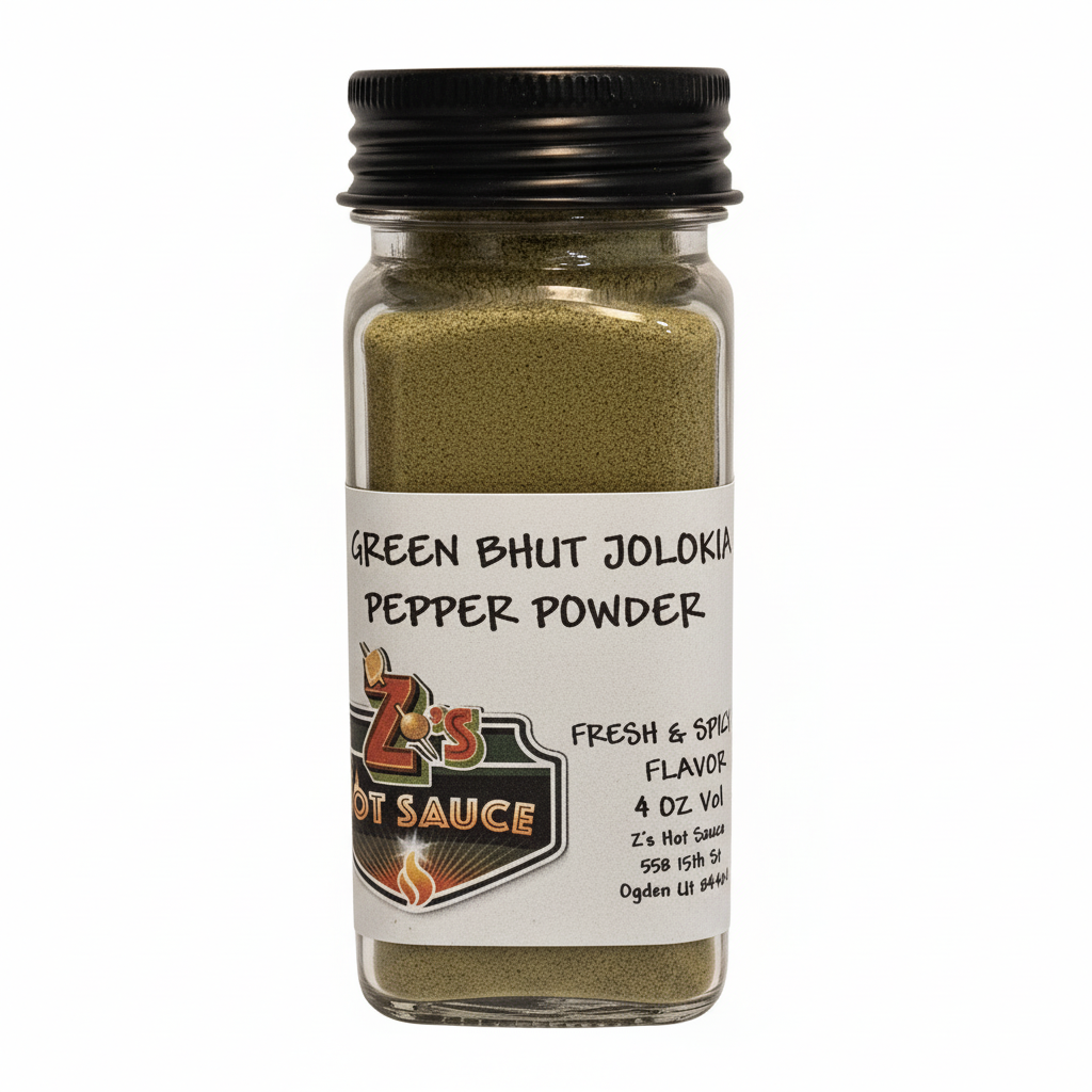 Green Bhut Jolokia Pepper Powder