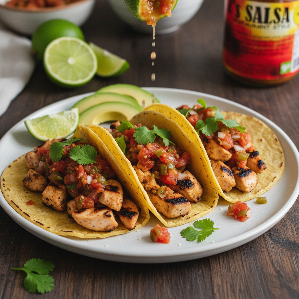 Grilled Chicken Tacos