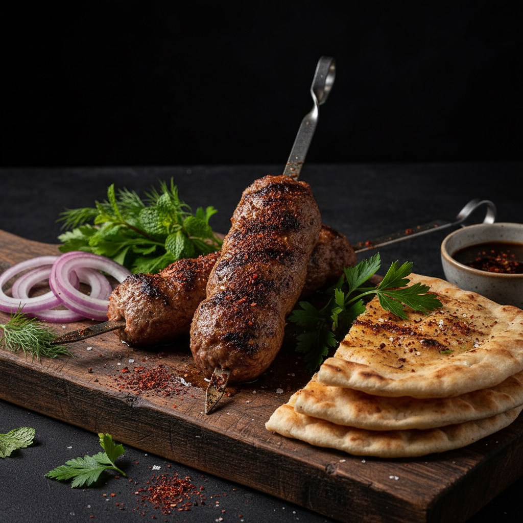 Grilled Lamb Kebabs