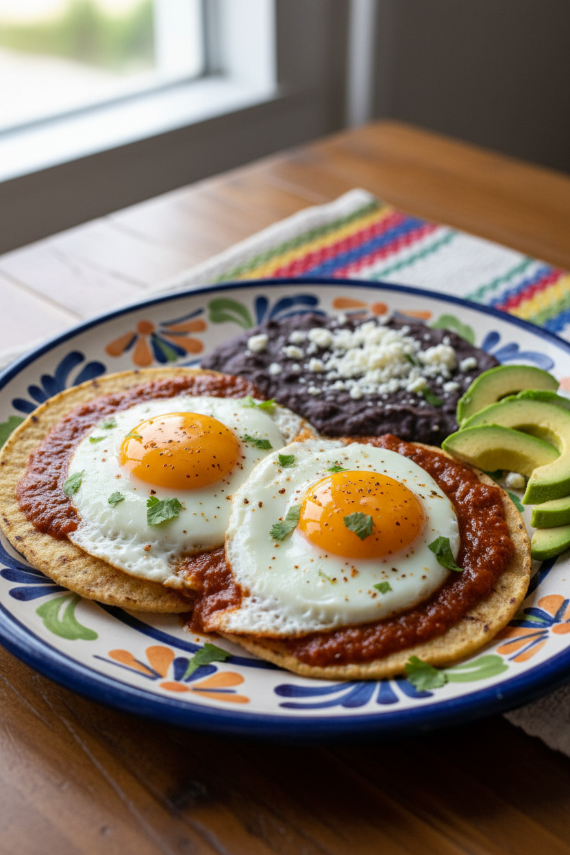 Huevos Rancheros with Chipotle Morita