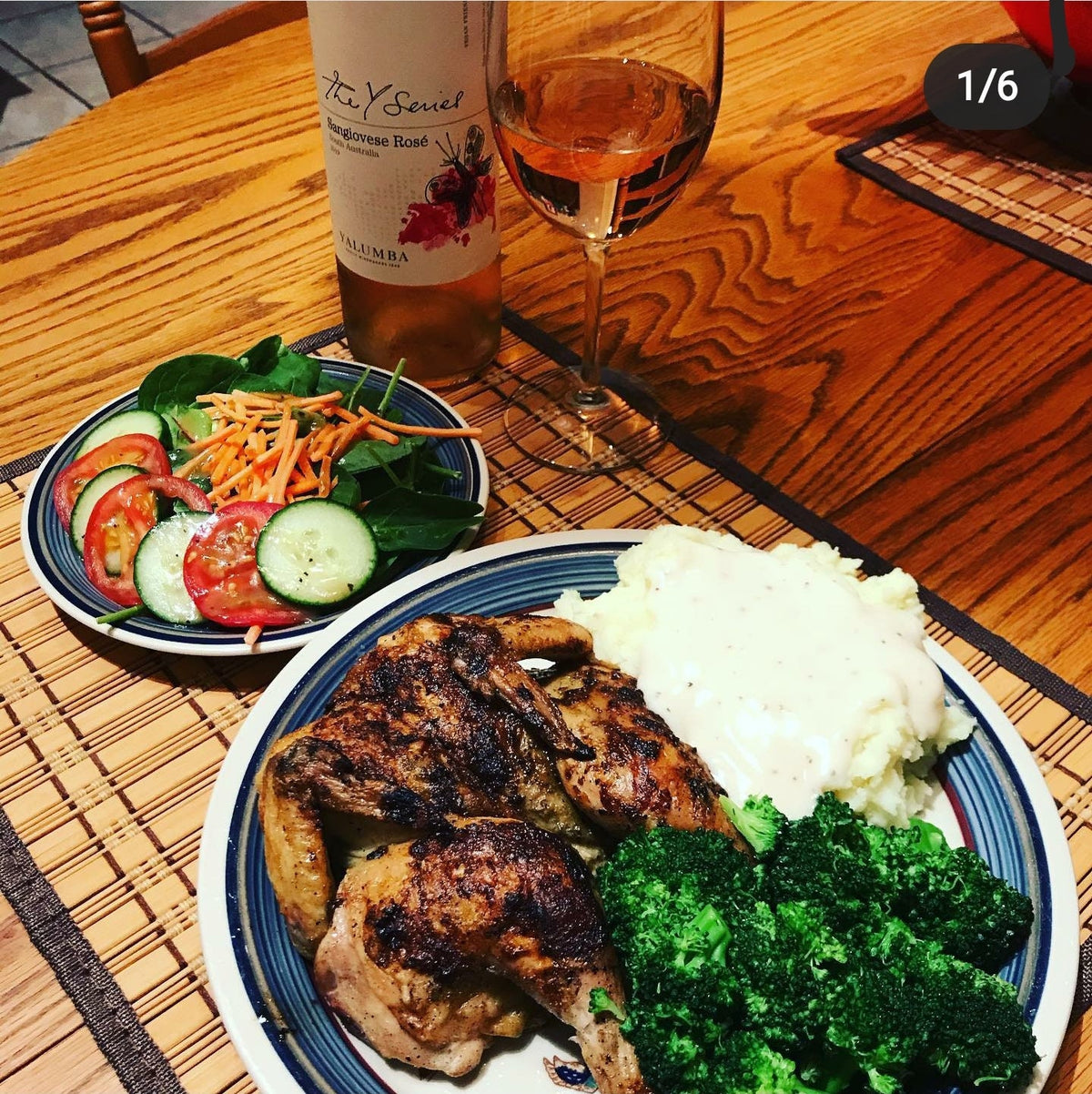 Blackened Chicken with Black Label