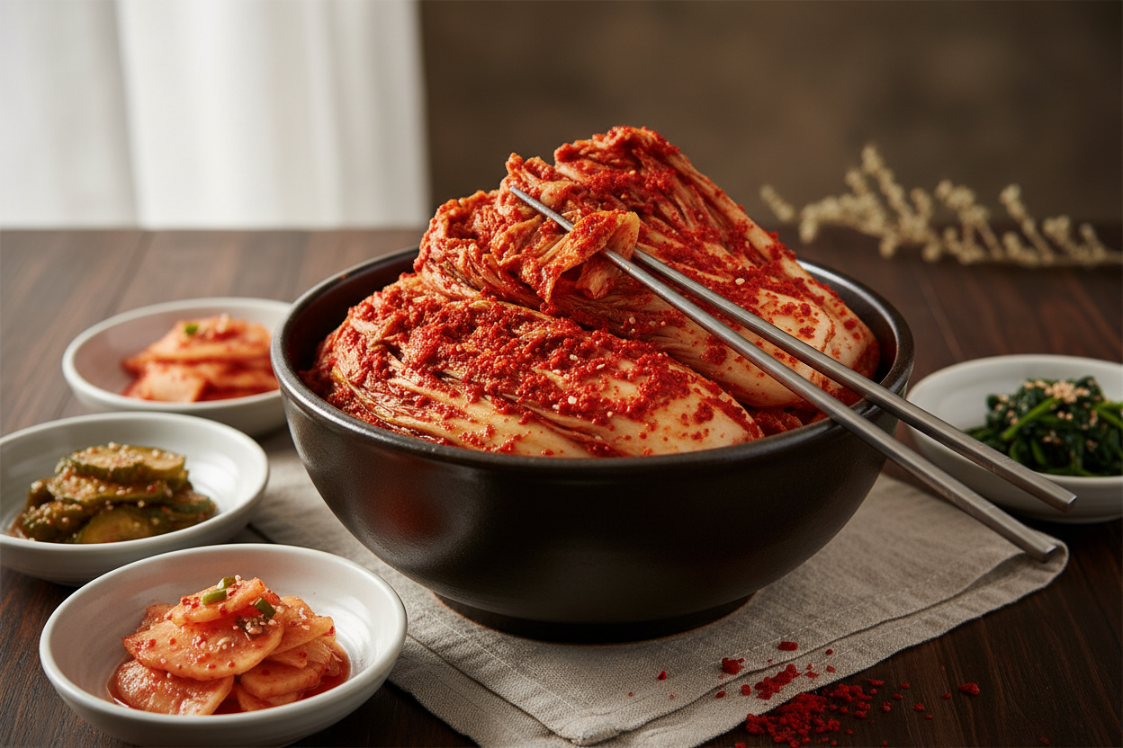 Korean Kimchi with Gochugaru