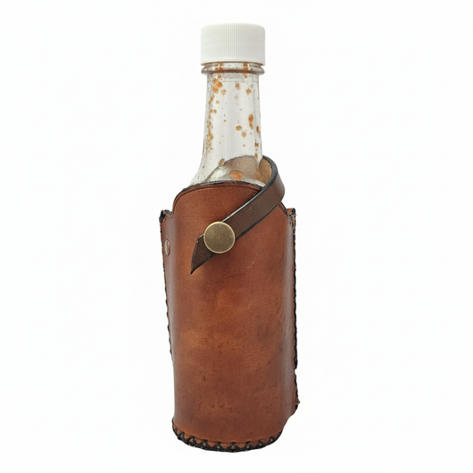 Light Brown Leather Holster - White Background