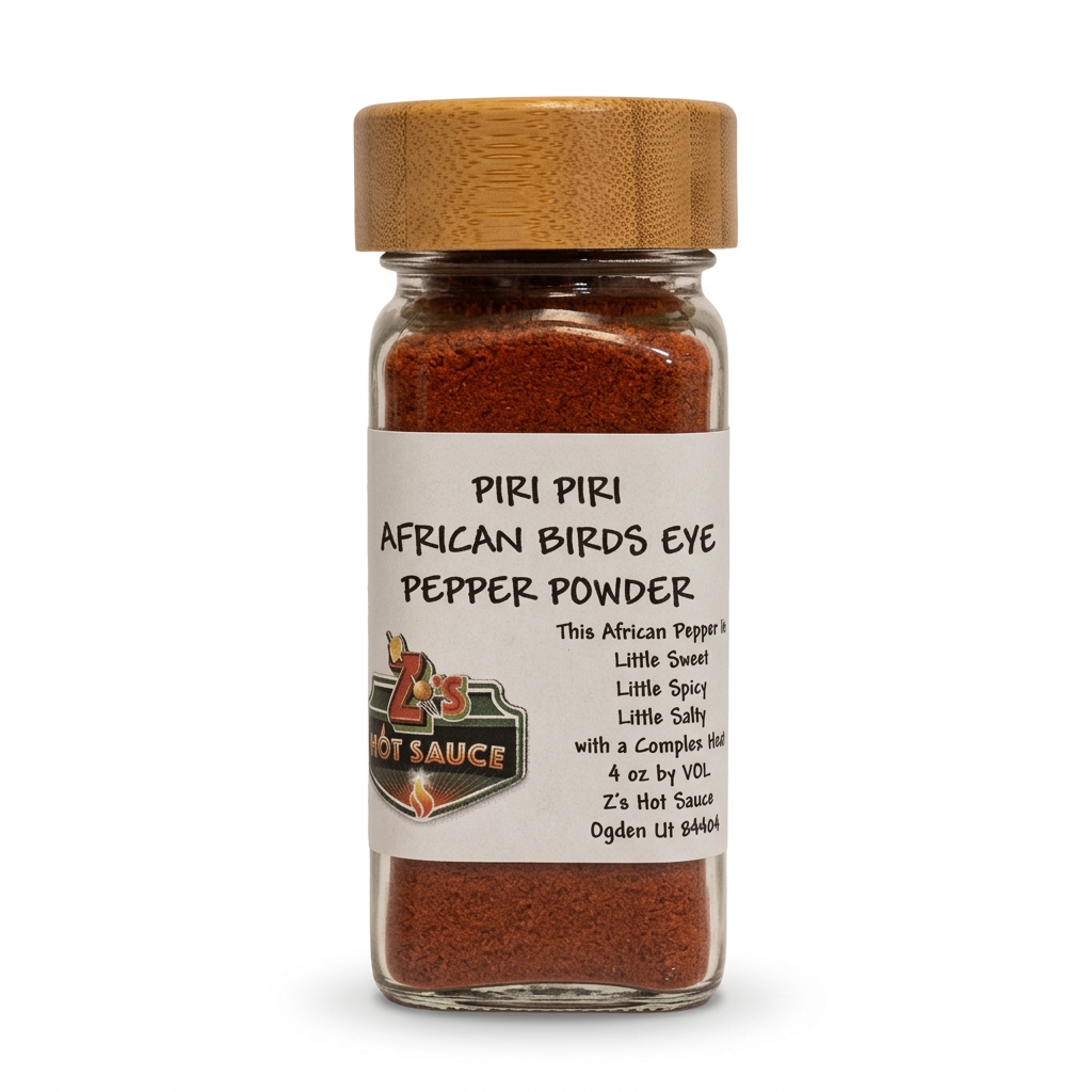 Piri-Piri pepper powder main photo on a white background