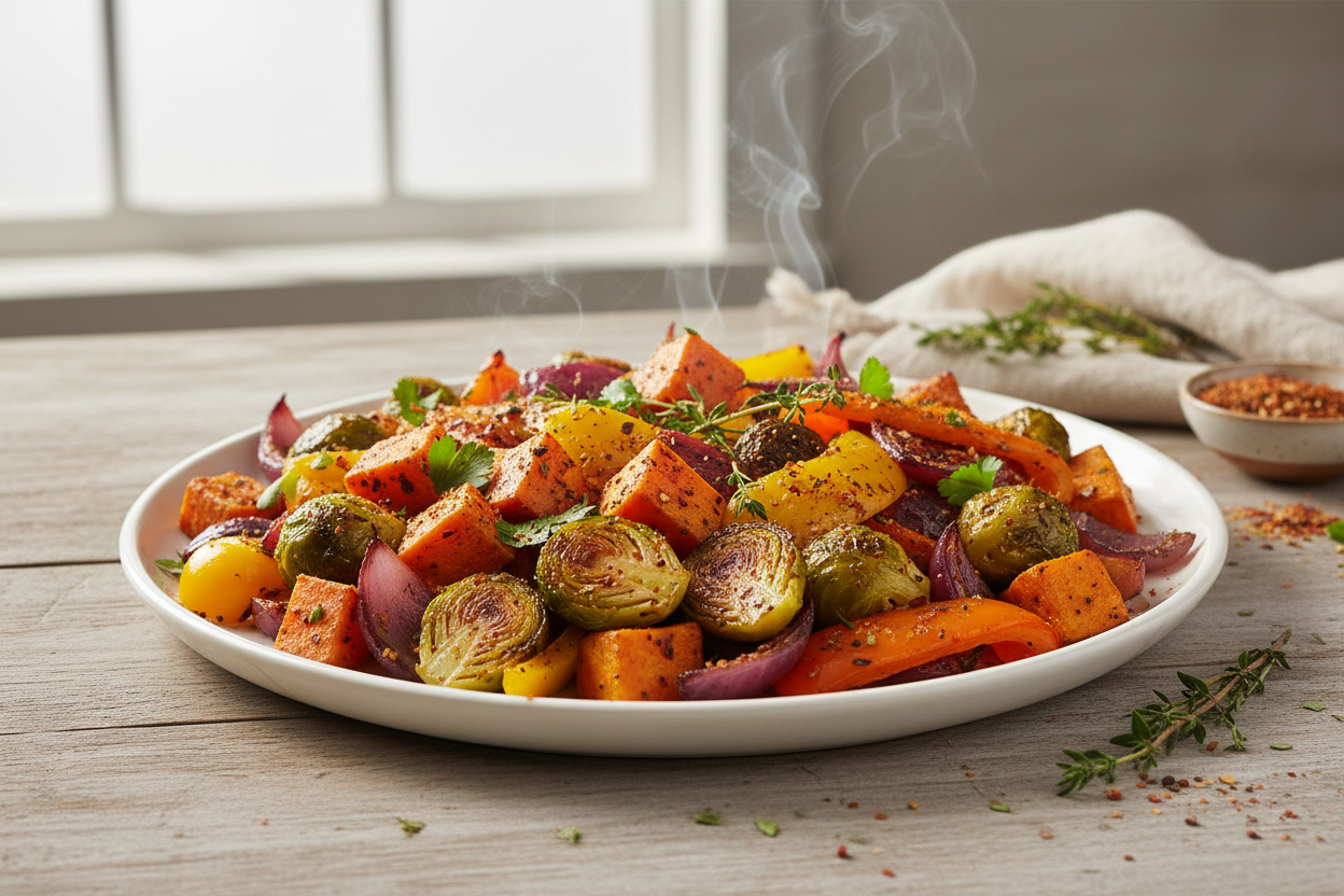 Roasted Vegetables with Smoked Season All