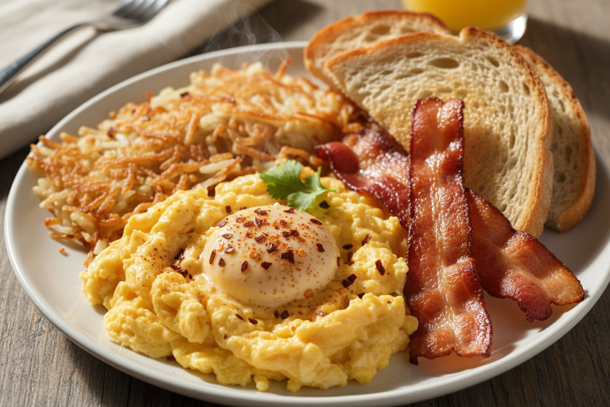 Smoky Scrambled Eggs with Chipotle Morita