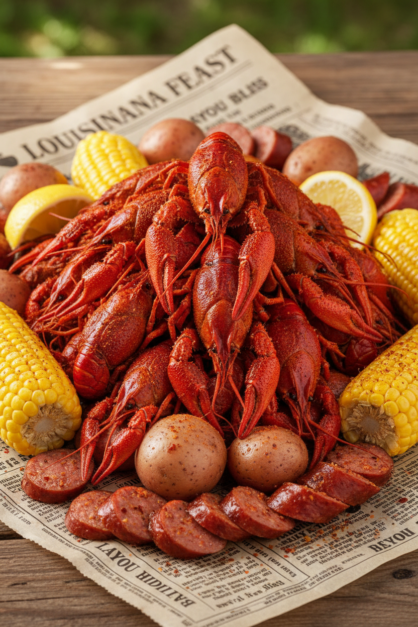 Southern Crawfish Boil with Pequin