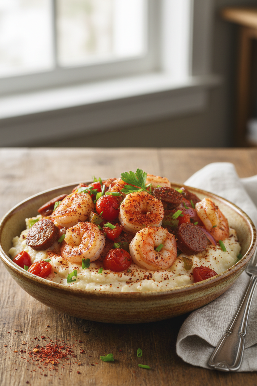 Southern Shrimp and Grits with Peter Pepper